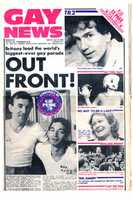 Free download Gay News Front Page 1979 free photo or picture to be edited with GIMP online image editor