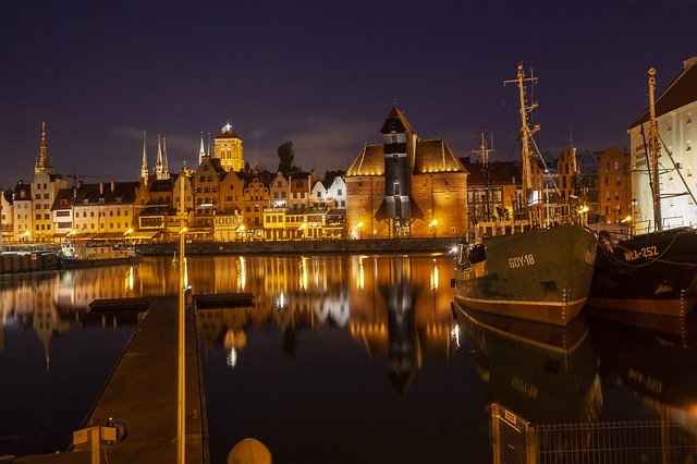 تنزيل Gdańsk River Motlawa مجانًا - صورة مجانية أو صورة مجانية ليتم تحريرها باستخدام محرر الصور عبر الإنترنت GIMP