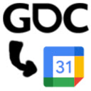 GDC Calendar Tool  screen for extension Chrome web store in OffiDocs Chromium