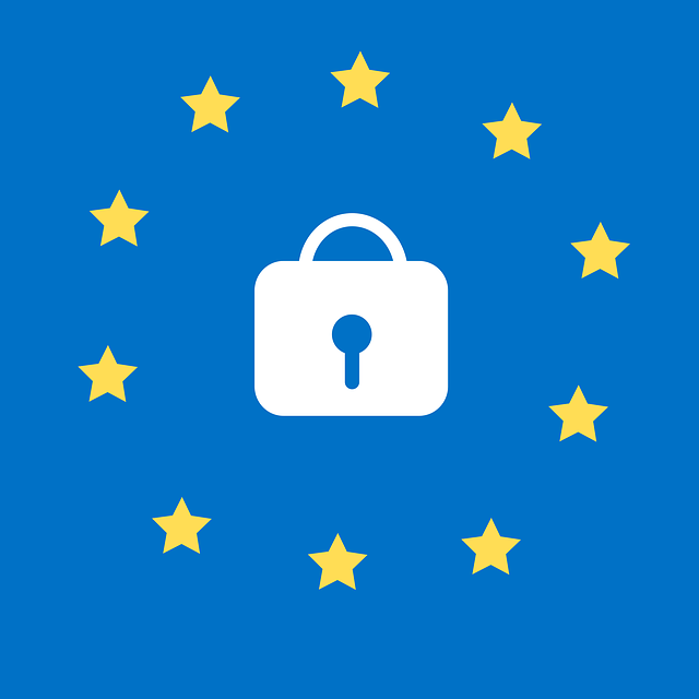 Free download Gdpr Icon Blue -  free illustration to be edited with GIMP free online image editor