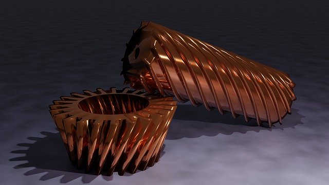 Free download Gears Brass Worm -  free illustration to be edited with GIMP free online image editor
