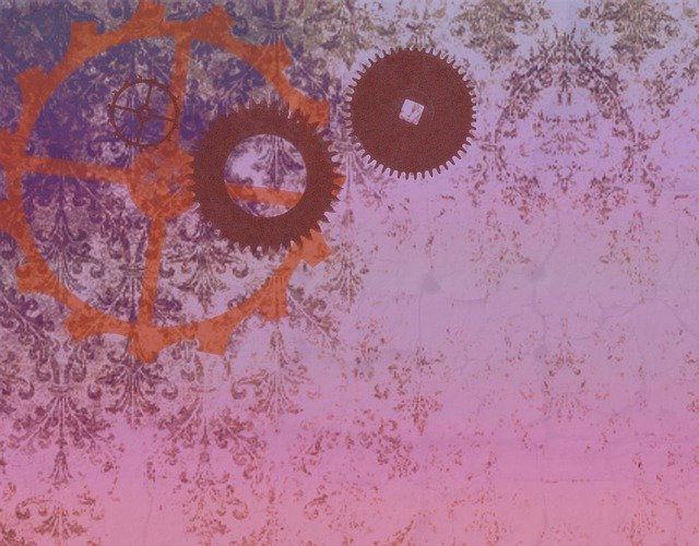 Free download Gears Industrial Vintage -  free illustration to be edited with GIMP free online image editor