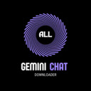Gemini All Chat Downloader  screen for extension Chrome web store in OffiDocs Chromium