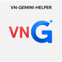Gemini Helper  screen for extension Chrome web store in OffiDocs Chromium