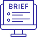 Gemini News Brief  screen for extension Chrome web store in OffiDocs Chromium