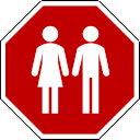 Genderblocker  screen for extension Chrome web store in OffiDocs Chromium