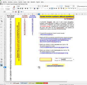 Téléchargement gratuit de Generatore di numeri random DOC, XLS ou modèle PPT gratuit à éditer avec LibreOffice en ligne ou OpenOffice Desktop en ligne