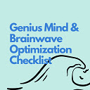 GeniusMind  Brainwave Optimization Checklist  screen for extension Chrome web store in OffiDocs Chromium