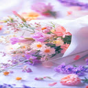 Gentle floral wallpaper  screen for extension Chrome web store in OffiDocs Chromium