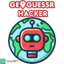 GeoGuesser Hacker  screen for extension Chrome web store in OffiDocs Chromium