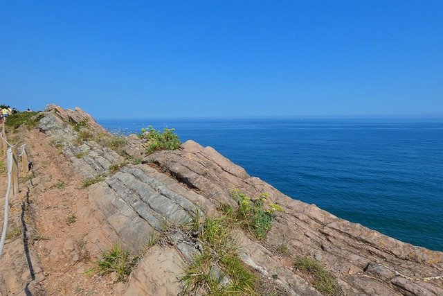 Free download geological strata ocean travel free picture to be edited with GIMP free online image editor