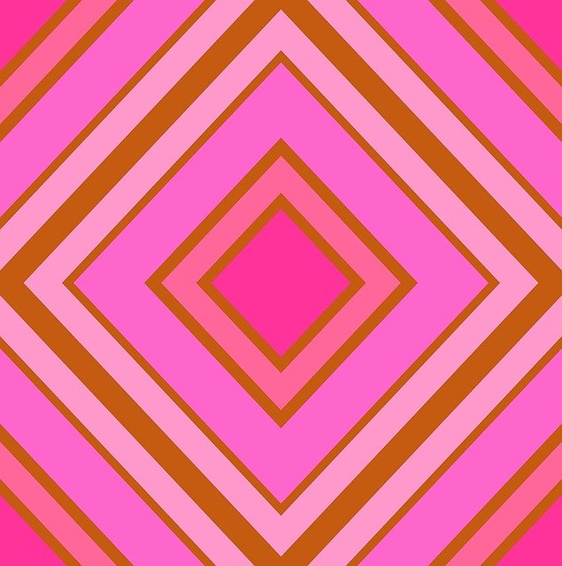 Free download Geometric Design Pink -  free illustration to be edited with GIMP free online image editor