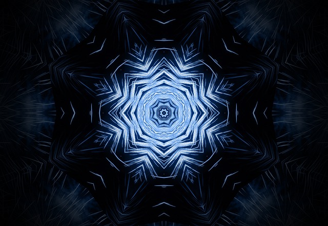 Free download geometric pattern glowing background free picture to be edited with GIMP free online image editor