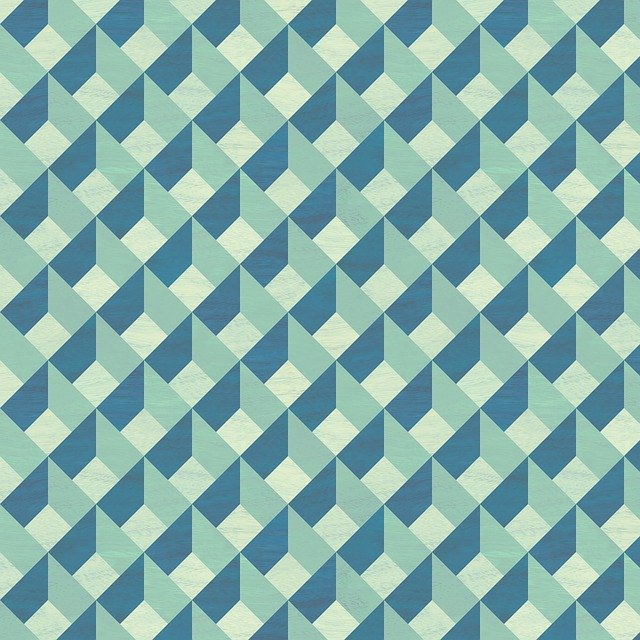 Template Photo Geometry Background Teal -  for OffiDocs