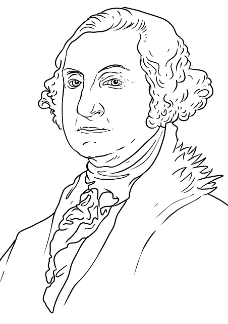 Free download George Washington Drawing Sketch -  free illustration to be edited with GIMP free online image editor