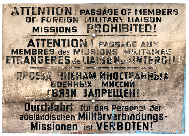 Free download Germany Ddr Checkpoint -  free illustration to be edited with GIMP free online image editor