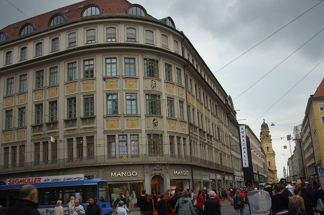 Free download Germany Munich Architecture -  free photo or picture to be edited with GIMP online image editor
