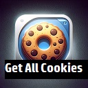 Get All Cookies  screen for extension Chrome web store in OffiDocs Chromium