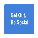 Get Out, Be Social  screen for extension Chrome web store in OffiDocs Chromium