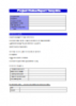 Free download Get Project Report Template DOC, XLS or PPT template free to be edited with LibreOffice online or OpenOffice Desktop online