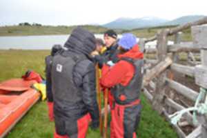 Free download Getting ready to row across the Beagle Channel free photo or picture to be edited with GIMP online image editor