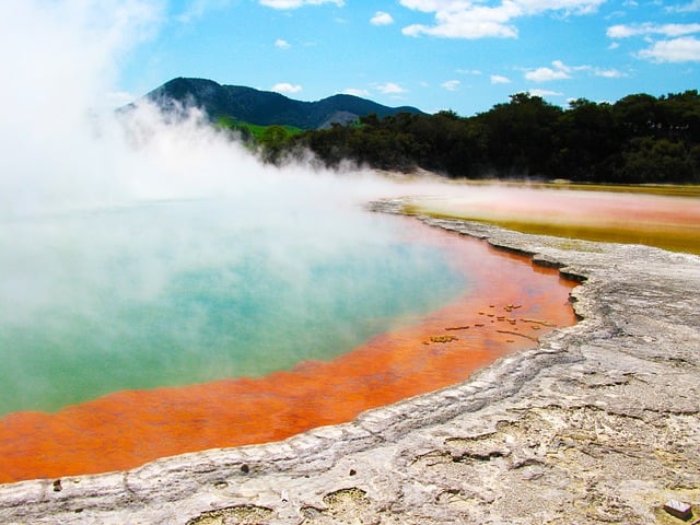 Free download geyser champagne pool wai o tapu free picture to be edited with GIMP free online image editor