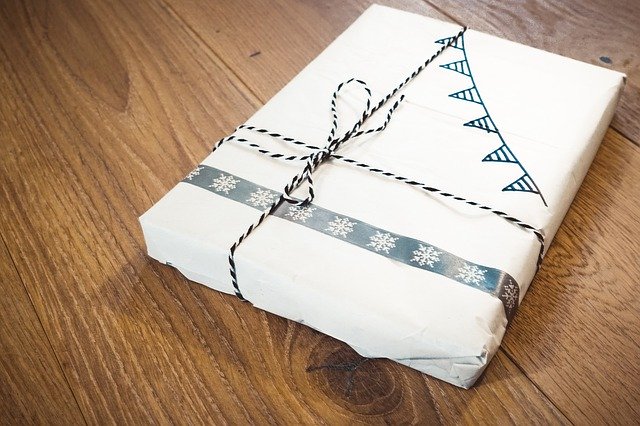 Free download Gift Christmas Wooden Table -  free free photo or picture to be edited with GIMP online image editor