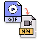 GIF to MP4  screen for extension Chrome web store in OffiDocs Chromium