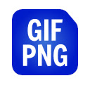 GIF to PNG  screen for extension Chrome web store in OffiDocs Chromium