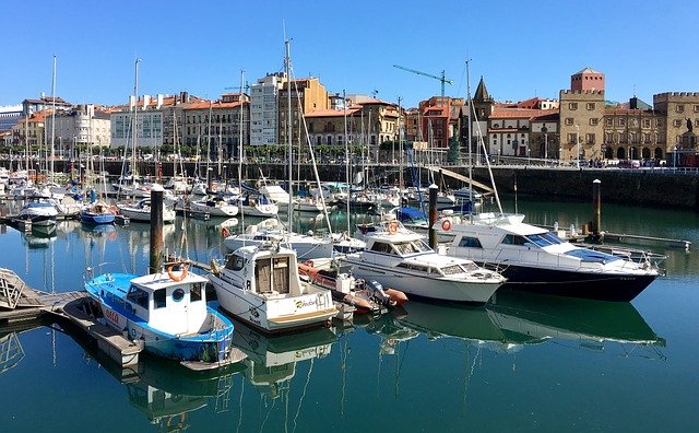 Téléchargement gratuit de Gijón Asturias - photo ou image gratuite à modifier avec l'éditeur d'images en ligne GIMP