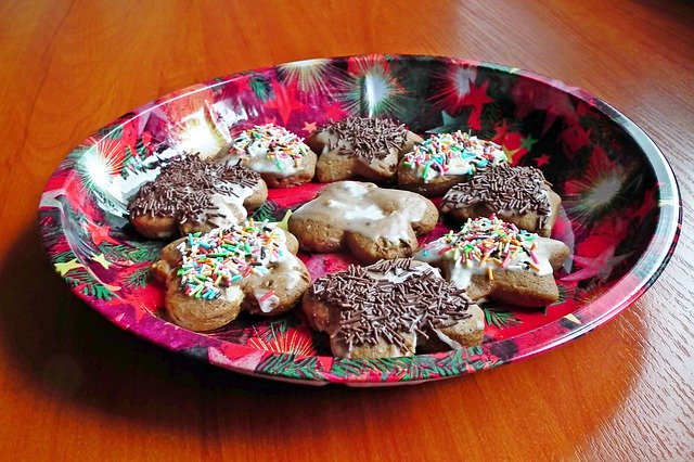 Free download Gingerbread Christmas Pastries -  free free photo or picture to be edited with GIMP online image editor