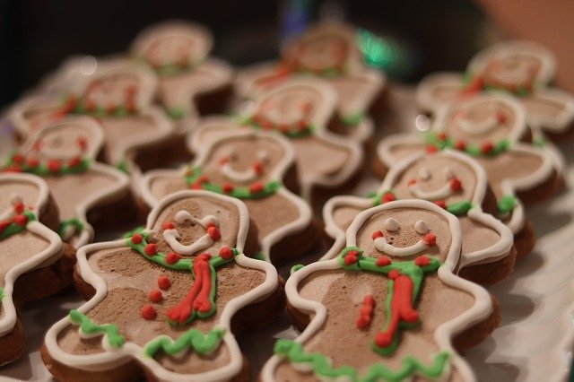 Descărcare gratuită Gingerbread Cookies Frosting - fotografie sau imagini gratuite pentru a fi editate cu editorul de imagini online GIMP