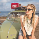 Girl and car  screen for extension Chrome web store in OffiDocs Chromium