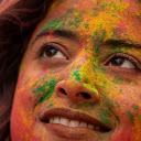 Girl and pastel  screen for extension Chrome web store in OffiDocs Chromium