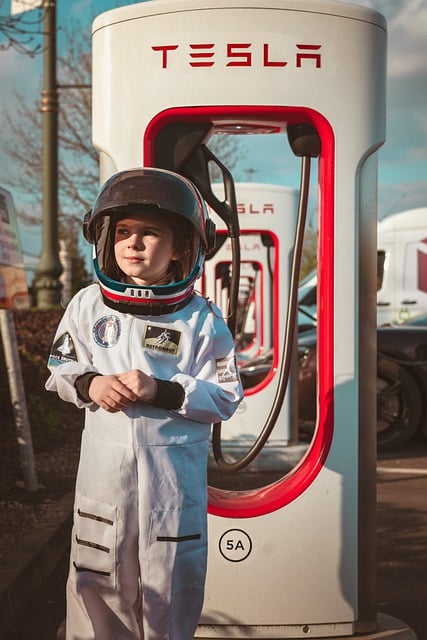 Free download girl astronaut space tesla free picture to be edited with GIMP free online image editor