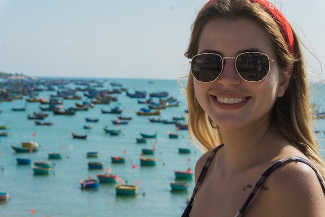 Free download girl beach vietnam mui ne boats free picture to be edited with GIMP free online image editor