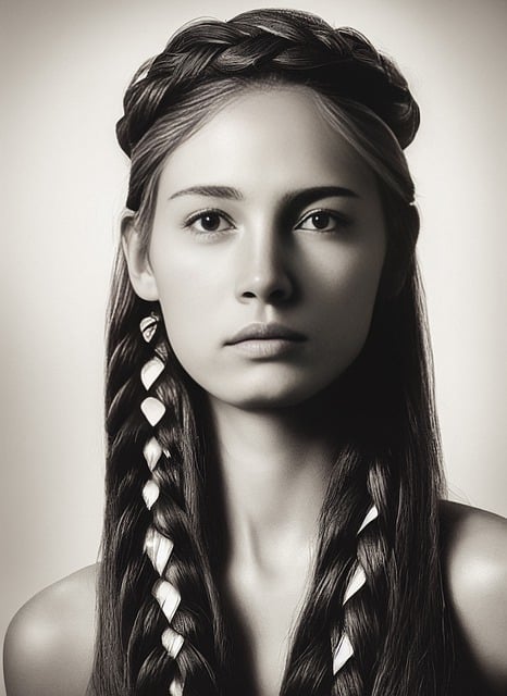 Free graphic girl braid fashion model fantasy to be edited by GIMP free image editor by OffiDocs