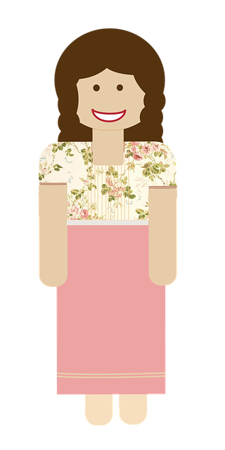 Kostenloser Download Girl Brown Pink - kostenlose Illustration, die mit dem kostenlosen Online-Bildeditor GIMP bearbeitet werden kann