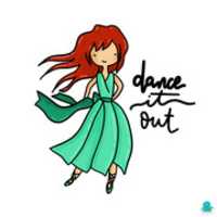 Free download girl_dance_it_out free photo or picture to be edited with GIMP online image editor