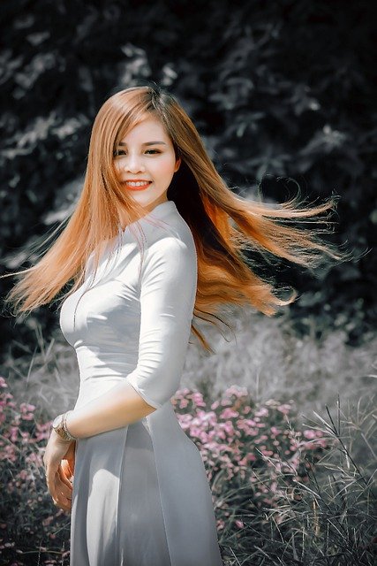 Free download Girl Hair Portrait -  free photo or picture to be edited with GIMP online image editor