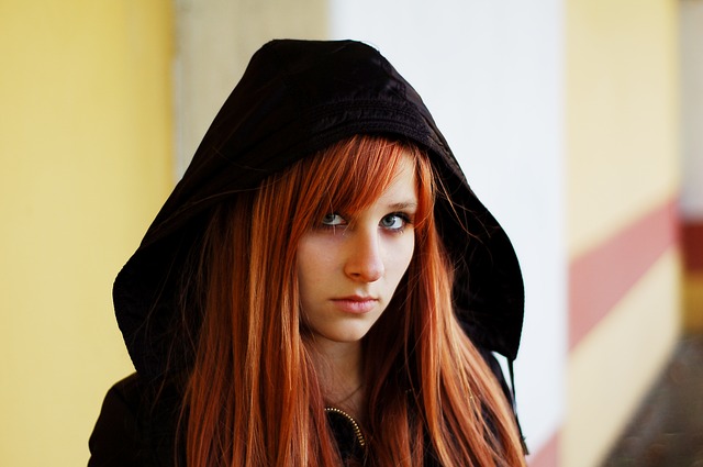 دانلود رایگان عکس دختر مو قرمز پرتره رایگان برای ویرایش با ویرایشگر تصویر آنلاین رایگان GIMP