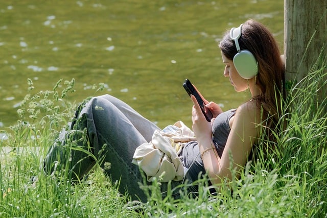 Free download girl relaxing lakeshore park free picture to be edited with GIMP free online image editor