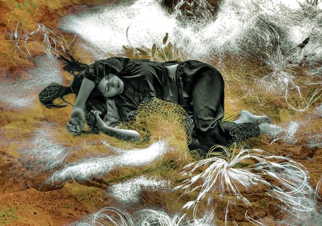 Free download Girl Sleep Relaxation -  free illustration to be edited with GIMP free online image editor