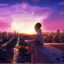 Girl Watching Sunset From Rooftop Live Wallpaper  screen for extension Chrome web store in OffiDocs Chromium