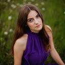 Girl wearing blue shirt  screen for extension Chrome web store in OffiDocs Chromium