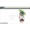 Girl with Umbrella  screen for extension Chrome web store in OffiDocs Chromium
