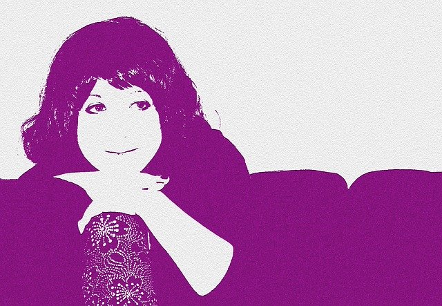 Free download Girl Woman Thinking -  free illustration to be edited with GIMP free online image editor