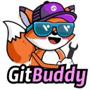 GitBuddy.dev  screen for extension Chrome web store in OffiDocs Chromium
