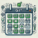 Git Contribution Calendar  screen for extension Chrome web store in OffiDocs Chromium