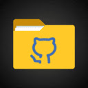 GitFolders  screen for extension Chrome web store in OffiDocs Chromium